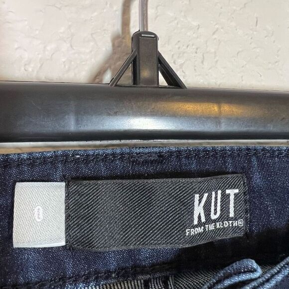 Kut From The Kloth Womens Connie Fab Ab Ankle Skinny Jeans High Rise Blue Size 0 - Picture 4 of 8
